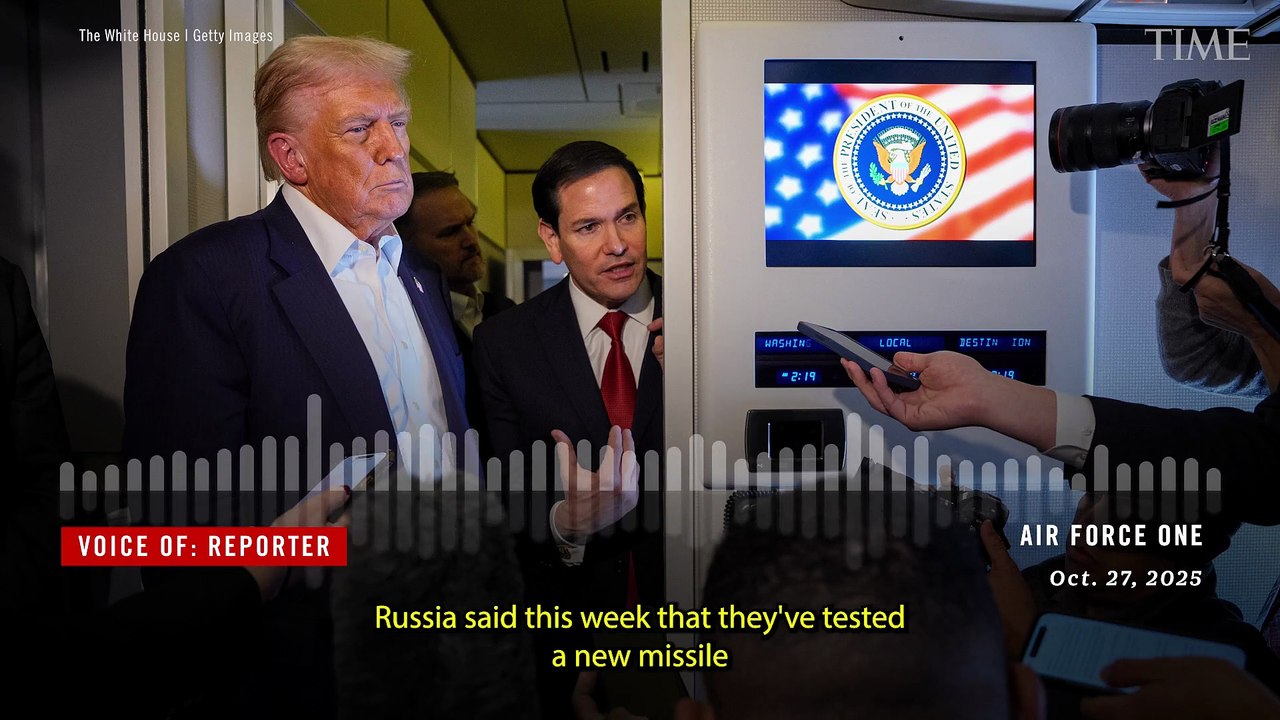 Trump Publicly Rebukes Putin After Russia Says It Tested Nuclear-Powered Missile