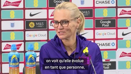 Angleterre (F) - Wiegman : "Esme Morgan a beaucoup progressé"