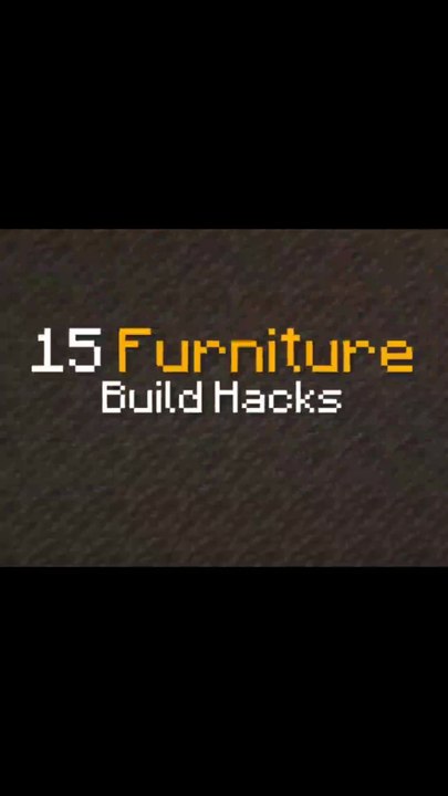 Minecraft 20 Indoor Build ideas