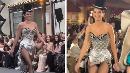 Hailey Bieber shows support for Kendall Jenner at Vogue World fashion show