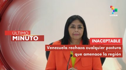 Venezuela rechaza la colaboración de Trinidad y Tobago con asedio de EE.UU.
