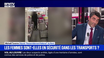 "Il faut que la justice passe", déclare Michaël Taverne, député RN, après la tentative de viol dans le RER C