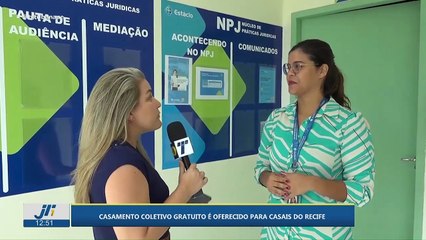 Casamento coletivo gratuito é oferecido para casais do Recife