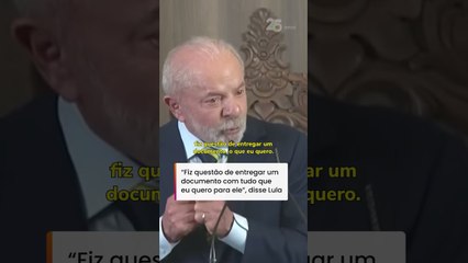 Lei Magnitsky: Lula diz que pediu a Trump suspensão de medida contra ministros do STF