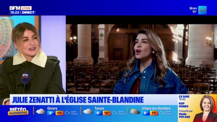 Julie Zenatti était l'invitée de Bonsoir Lyon
