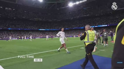 JOY ERUPTS in the Real Madrid locker room after BEATING Barcelona in El Clásico