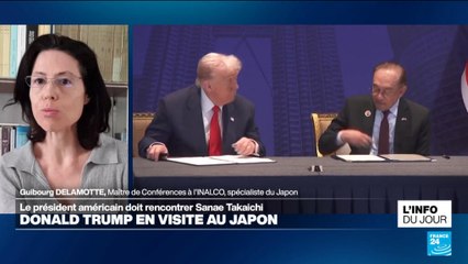 Le président américain Donald Trump en visite au Japon : quels enjeux ?