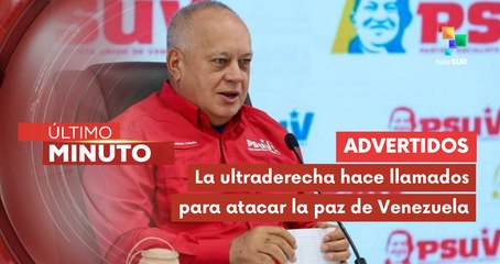 Cabello: Quien llame a agresiones contra Venezuela es enemigo de la patria