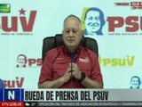 Sec. Gral. PSUV Cabello reprochó el silencio de la jerarquía eclesiástica ante amenazas de EE. UU.