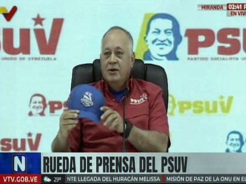 Sec. Gral. PSUV afirmó que la agresión de EE. UU. tiene la finalidad de cambiar régimen en Venezuela