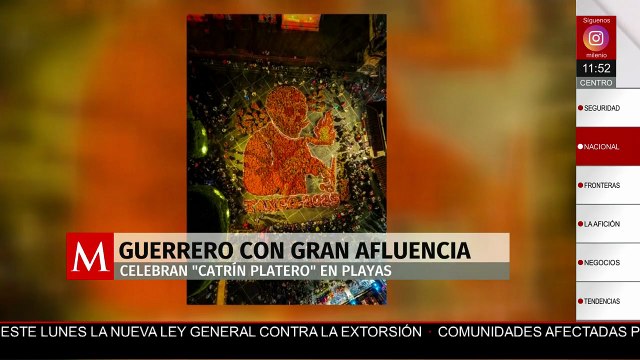 Guerrero celebra “Catrín Playero” con playas llenas de colores y tradiciones