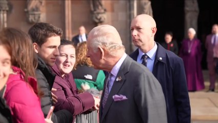 King Charles Heckled Over Prince Andrew Epstein Ties During Cathedral Visit