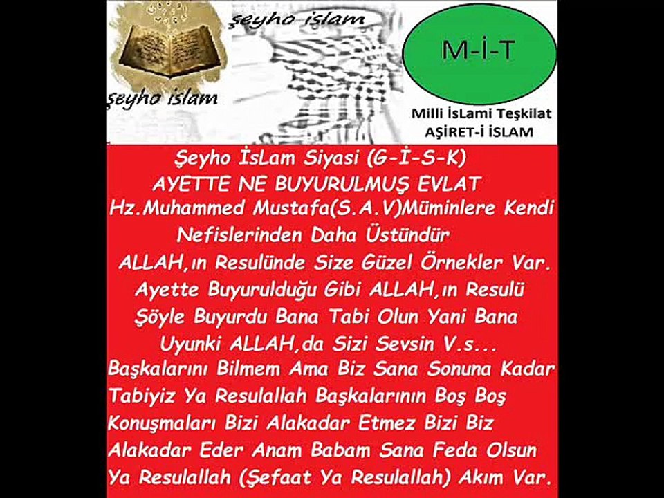 Sensiz Geçen Her Saat Bir Çile Ya Resulallah (Yeni)