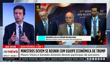 Ministros do governo Lula devem se reunir com equipe econômica de Trump; veja quais