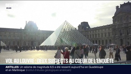 Cambriolage au Louvre: retour sur les faits après l'interpellation de deux suspects