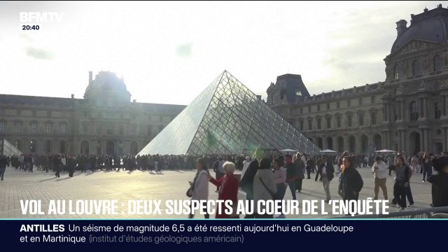Cambriolage au Louvre: retour sur les faits après l'interpellation de deux suspects