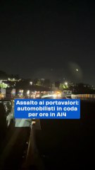 Assalto ai portavalori: automobilisti in coda per ore in A14