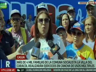 Aragua | Comuna "La Villa del Caracol " recuperó cancha deportiva en Cagua