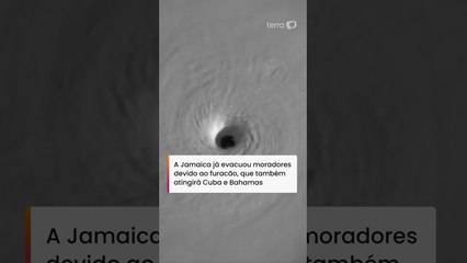 Furacão Melissa atinge força máxima e ameaça países do Caribe com ventos de 260 Km/h