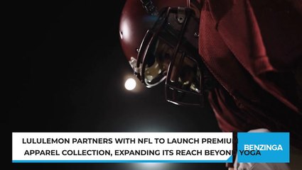Lululemon Partners With NFL To Launch Premium Apparel Collection, Expanding Its Reach Beyond Yoga