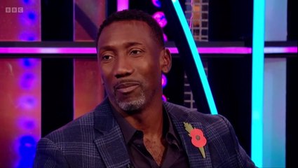 Jimmy Floyd Hasselbaink fights back tears in first interview after Strictly exit