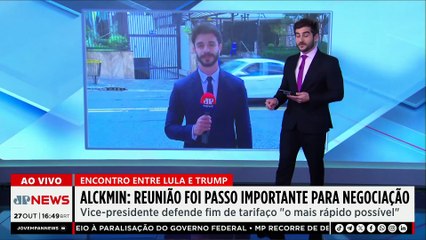 NÃO VEM AÍ? Trump elogia reunião com Lula, mas não fecha acordo
