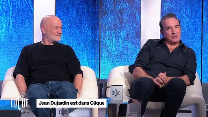 Jean Dujardin dans Clique, capture d'écran Canal+
