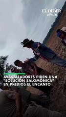 Avasalladores piden una "solución salomónica" en predios El Encanto