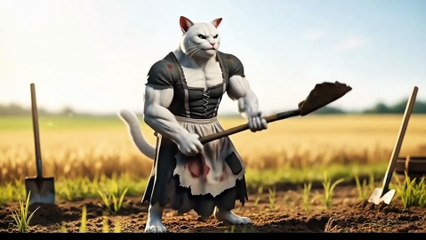 Poor Father Cat’s Hard Work 🏭💔 | Emotional Ai  cute Cat Story | Kitten Becomes Engineer & Builds a Big Factory 🐾💡