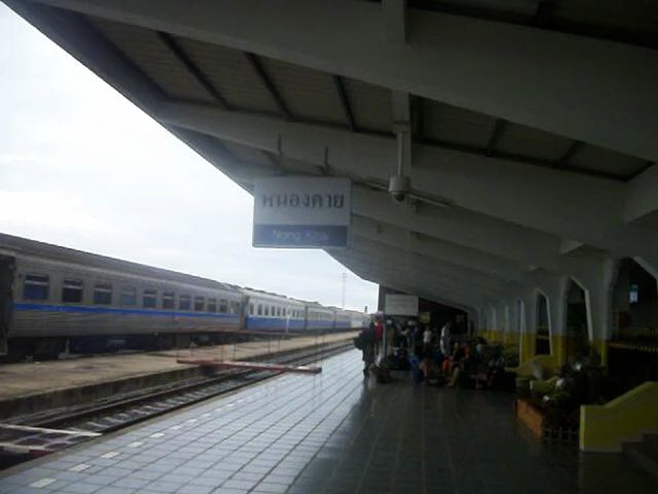 Nong Khai Train Station in Thailand, Laos Border