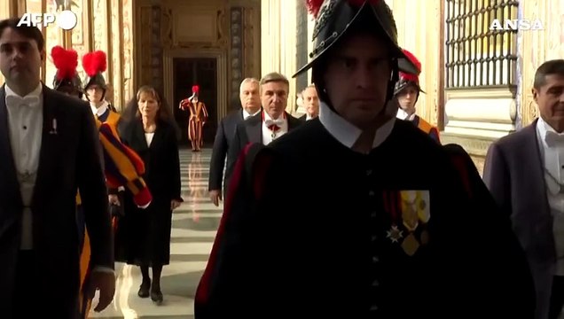 Il Papa riceve Orban, Ucraina-Russia e Medio Oriente in primo piano