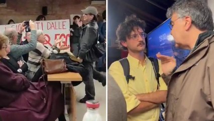 «Fuori i sionisti dalle università»: pro Pal interrompono un incontro con l'ex deputato Fiano (Pd) a Ca' Foscari di Venezia