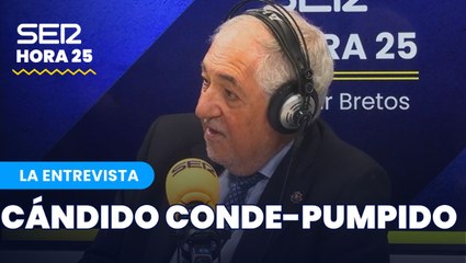 Cándido Conde-Pumpido, presidente del TC: "Si no se respeta al Tribunal Constitucional, no respeta a la Constitución"