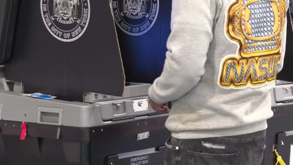 'Change is necessary,' 'I'm very nervous' - New Yorkers cast ballots for next mayor in early voting