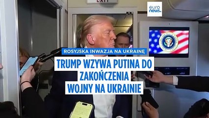 Trump wzywa Putina do zakończenia wojny w Ukrainie "zamiast testowania rakiet"
