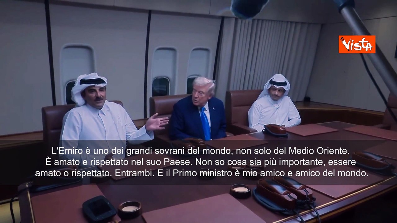 Trump incontra Emiro Qatar: Abbiamo un Medio Oriente sicuro e lo manterremo