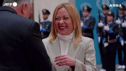 Italia-Ungheria, Meloni riceve Orban a Palazzo Chigi