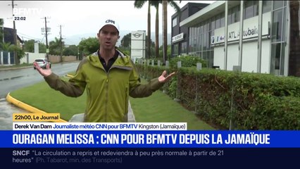 Ouragan Melissa: "C'est le plus puissant de la planète en 2025", dit Derek Van Dam, journaliste météo CNN pour BFMTV