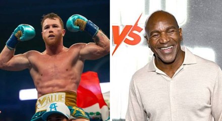 Evander Holyfield muestra su admiración hacia Canelo Álvarez tras pelea con Terence Crawford