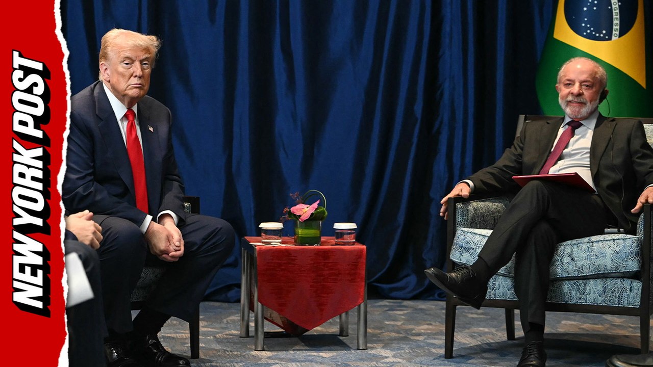 President Trump meets with Brazilian President Lula Da Silva ahead of resolving tariff disputes