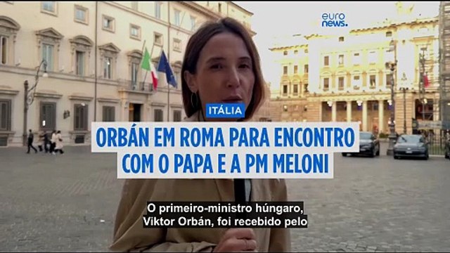 Orbán visita Papa Leão XIV e Giorgia Meloni com foco na guerra na Ucrânia e na agenda europeia