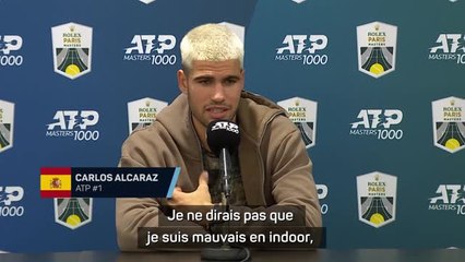 Alcaraz Confident Despite Indoor Challenges at Rolex Paris Masters 🏆