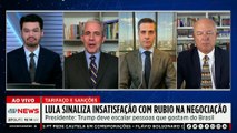 Lula sinaliza insatisfação com Marco Rubio à frente das negociações sobre tarifaço