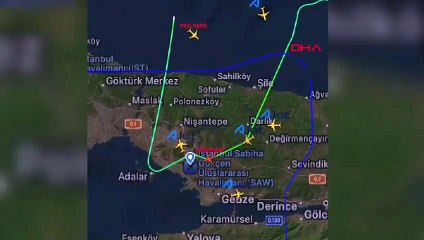 Balıkesir'deki deprem sonrası uçaklara deprem uyarısı
