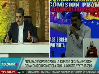 Presidente Nicolás Maduro: Nadie puede subestimar el poder de la clase obrera