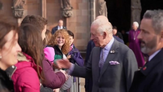 King Charles heckled over Prince Andrew-Epstein scandal during cathedral visit