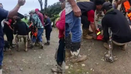 Dos muertos y tres personas desaparecidas por deslizamientos en Dadeiba, Antioquia