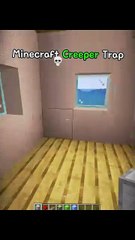 Minecraft Maybe Creeper Trap Moment