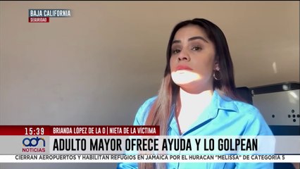 Hombre de la tercera edad es golpeado por su vecino tras ofrecerle ayuda