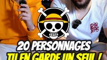20 personnages de One piece, tu en garde un seul !